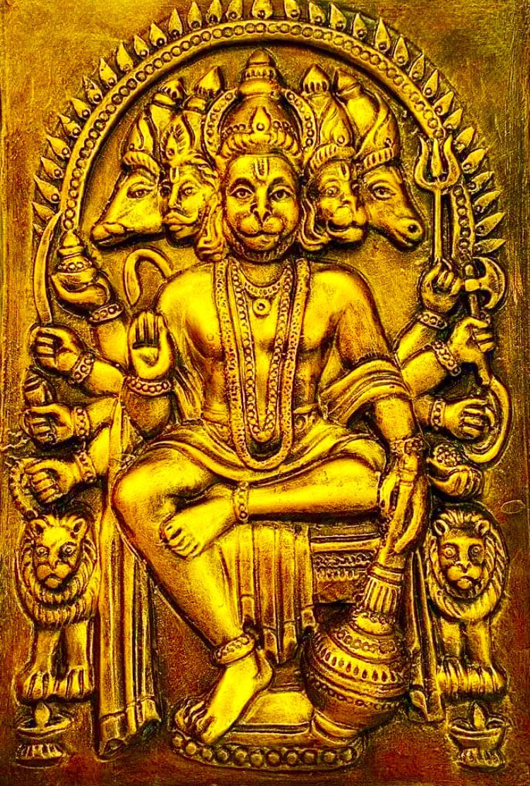 अद्भुत अलौकिक दिव्य पंचमुखी हनुमान दर्शन 🚩🙏🏻
