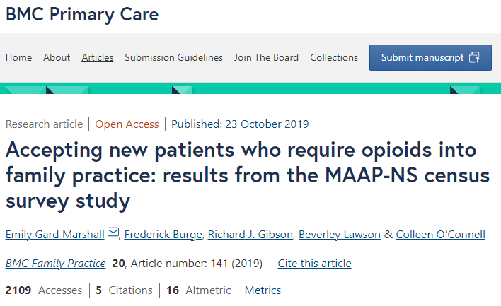 MaapStudy's tweet photo. @JoeBabaian To learn more about the MAAP Study, check out @DrEmilyMarshall’s publication on populations who experience discrimination in being accepted by primary care providers, including those who seek opioids: https://t.co/cEbOQEnUt3 
T4 #HCLDR https://t.co/yCEBUc7cLG