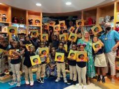 cmbradybrooks's tweet photo. 📖💙🦁 Today, some of our @moraviapark_105 2nd &amp; 5th graders participated in meeting &amp; hearing, author, Tanisia Moore, read her new children’s book that was released today, “I Am My Ancestors' Wildest Dreams.” Each student received a signed copy 📖💙🦁@BaltCitySchools https://t.co/BOWh3ZEDTJ