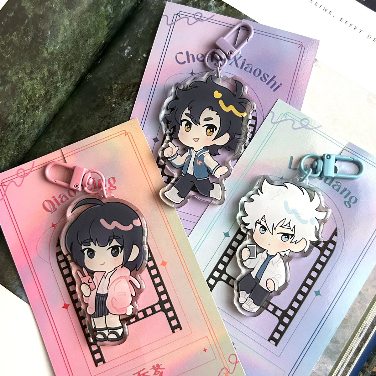 Inversidom_Riot's tweet photo. NOW AVAILABLE ✨ Link Click Shiguang Dailiren #时光代理人 acrylic charms and stickers are in-stock and ready to ship~
🔗 below ⬇️ https://t.co/4ZKbMyaMMf