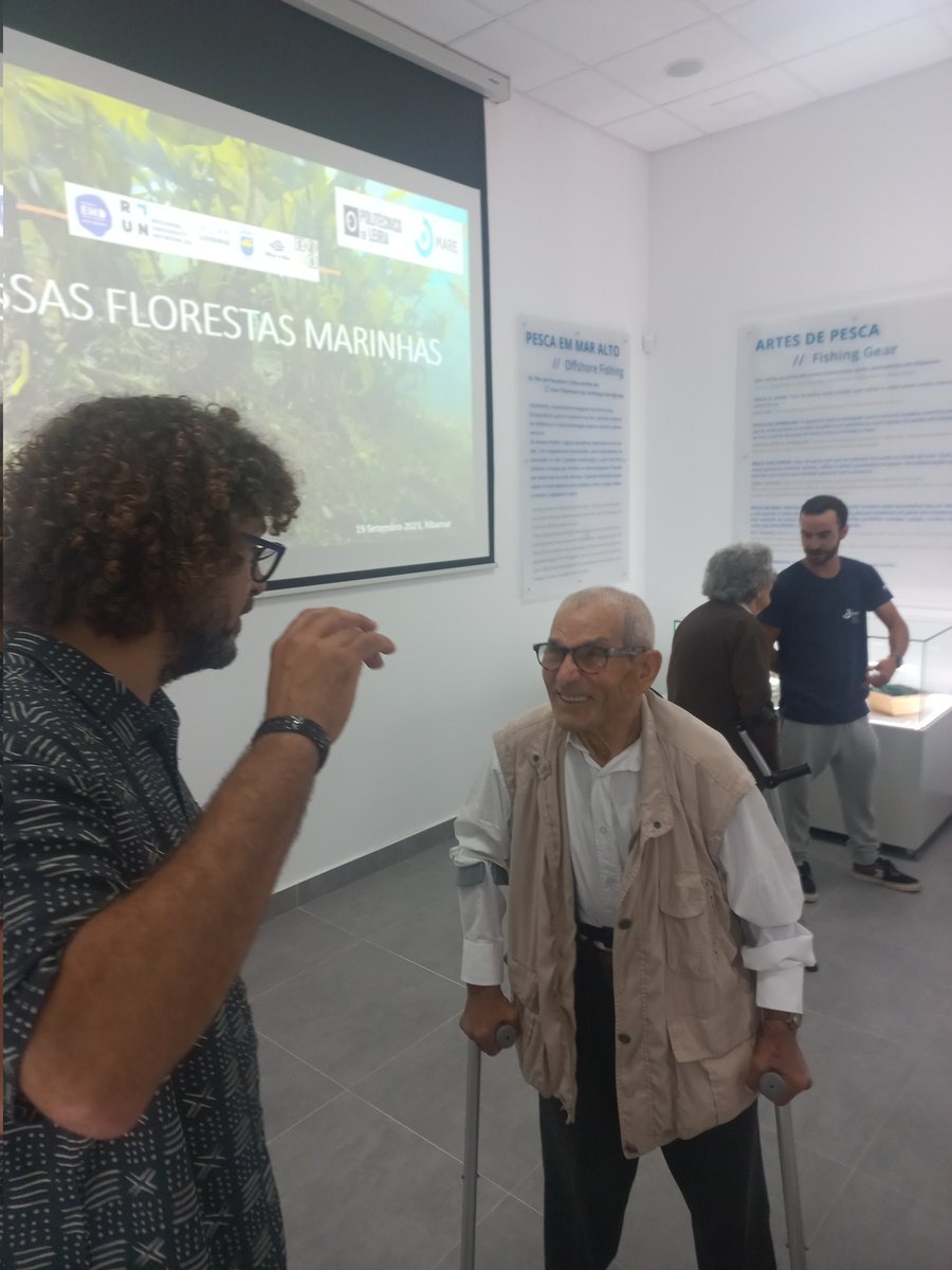 joao_n_franco's tweet photo. Our Marine Forests through @EEAGrantsPT @blueforesting &amp; blueforests projects with @MARE_centre @ESTM_IPL @Lemos_lab.  I am grateful to be with these wise people sharing the importance of kelp on the Portuguese coast, which 70 years ago, according to them, was immensely abundant. https://t.co/s2RIVGpPam