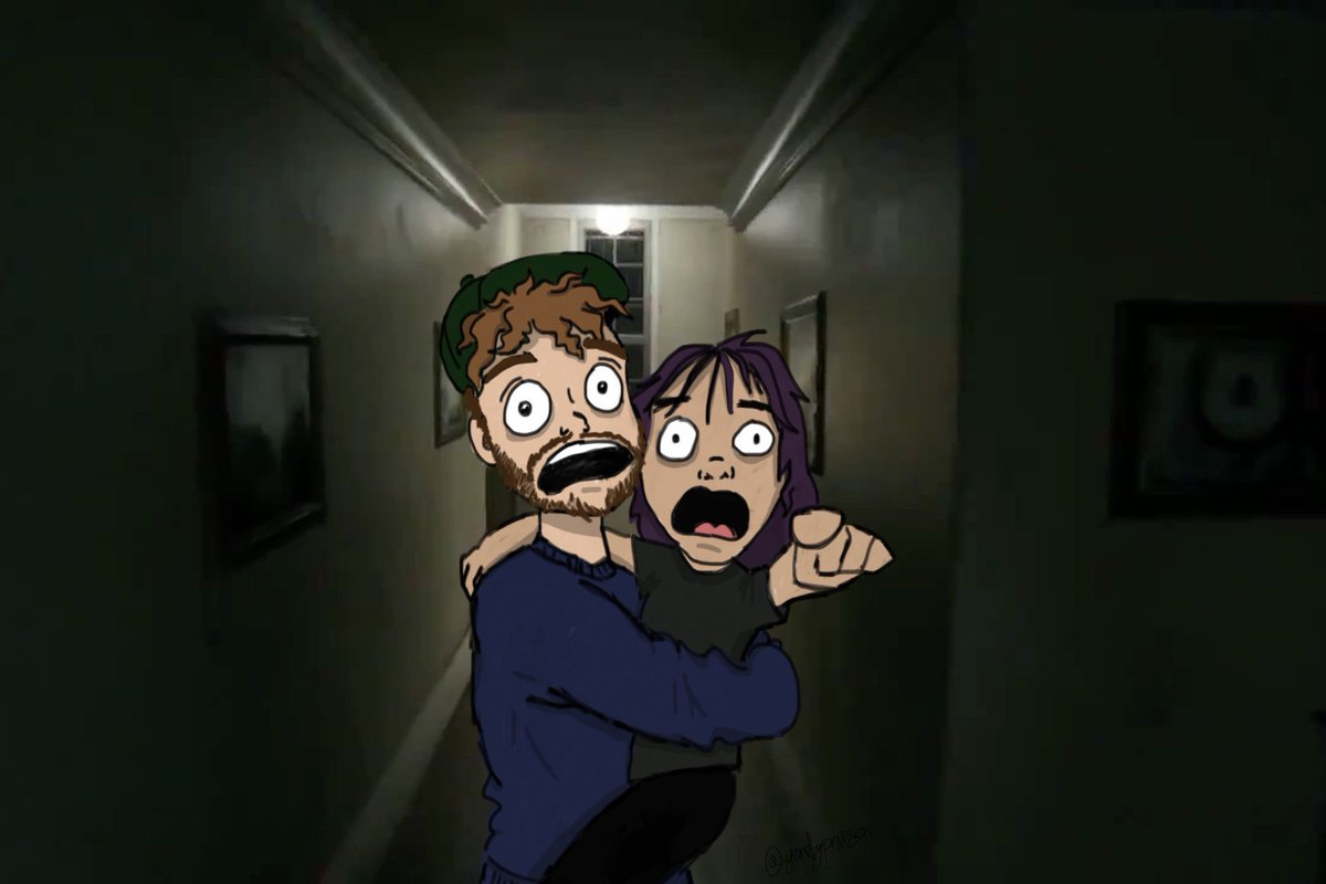 grinslaughter's tweet photo. @WayBiggerT and @LarrryCroft in P.T. !
WHAT THE HECKK
#bigtfanart #larryfanart 
Im so excitedd forr halloweeeeennn https://t.co/DoT4xezKSb