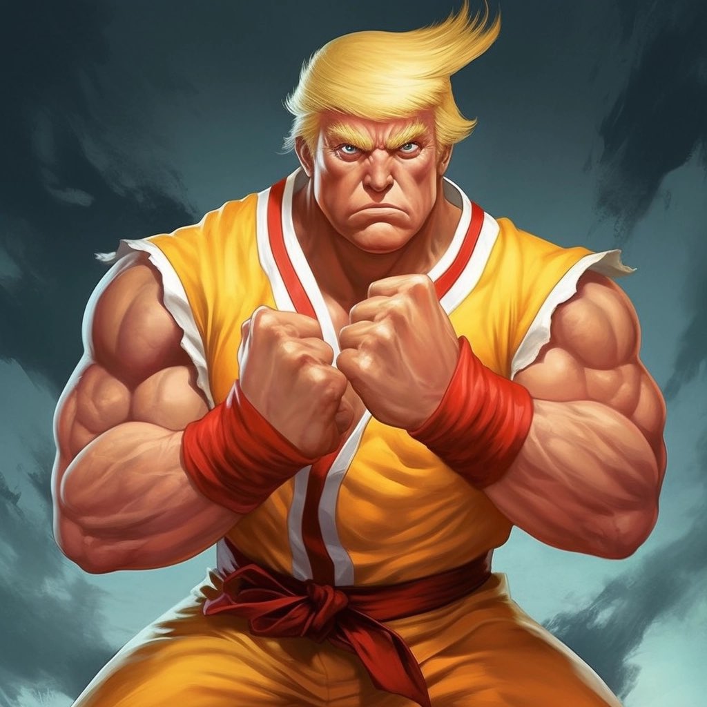🥊🥊The ultimate Street Fighter🥊🥊

#Trump #MAGA #Republican #USA #America #Trump2024 #President #Streetfighter