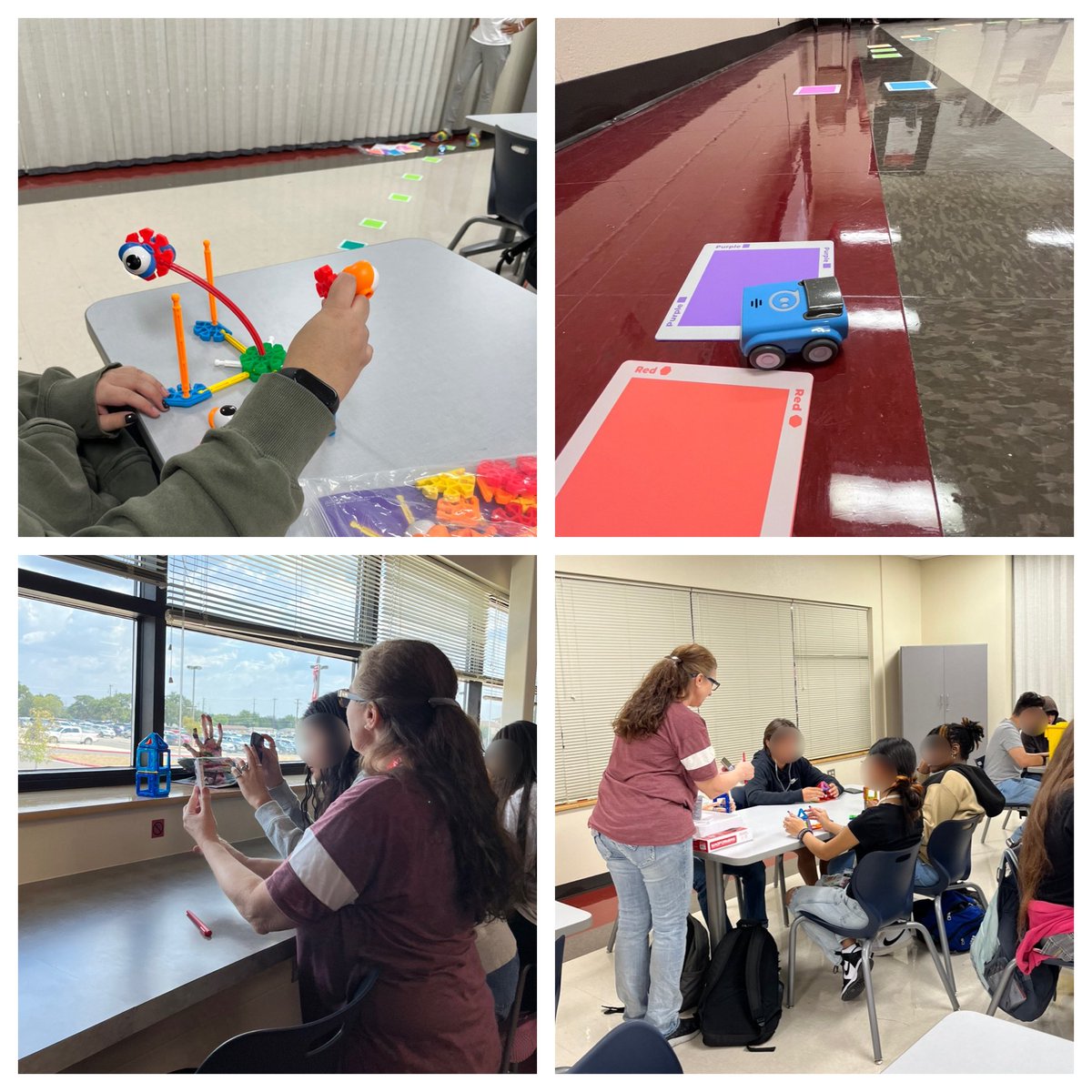 TaftHSLibrary's tweet image. Ms. Woods pushed her art students’ imagination to create designs that will be used as reference photos for future projects using some of the library’s STEM supplies. They did a great job (and they checked out art books too)!

#raiderslibrary