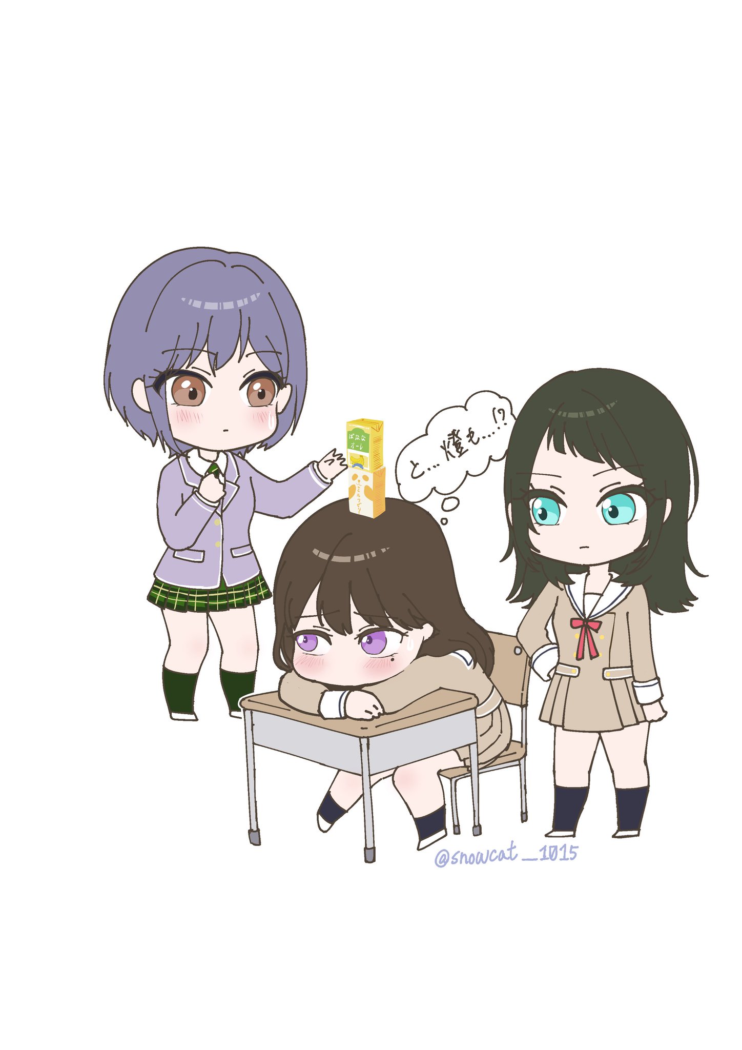 highcolor_sunz 椎名もた 1,repeat 2,sleeping（Snowcat Illust