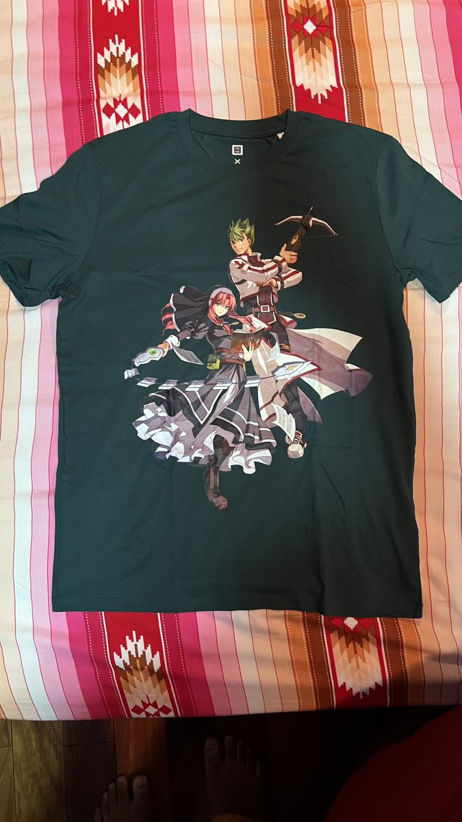 legendcalweeb's tweet image. From the Last Chance sale from Pinbox, I bought more Trails in the Sky T-shirts, A Bracer Emblem and SSS badge pins! Thank you so much @PinBoxLtd! I will keep on supporting your business! #Pinbox #Kiseki #NihonFalcom #Falcom #TrailsintheSky #TrailsfromZero