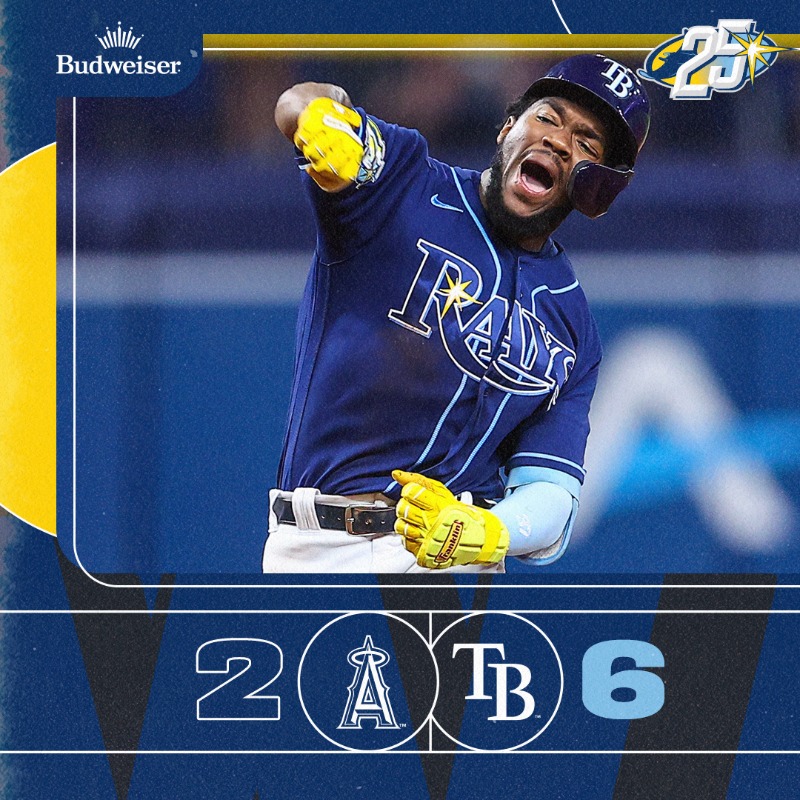 RaysBaseball's tweet photo. Keep. Fighting. 👊

#RaysUp