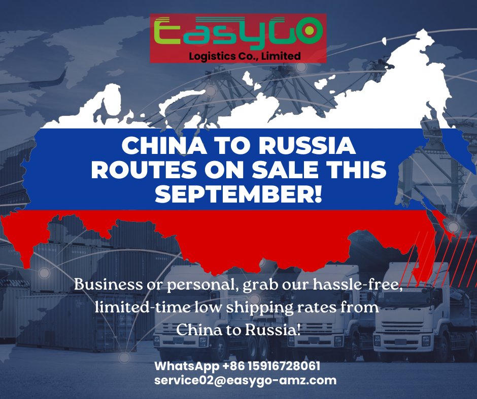 JohnYan12380882's tweet photo. Sending love from China to Russia, and saving you money on shipping along the way! 📷 Get the best deals on international shipping with us today. 📷 #lowestshippingrate #globaldelivery #shippingtoRussia #russia #moscow #logisticssolutions Contact us WhatsApp +63 908 768 9160 https://t.co/Bf8UmVNVsD