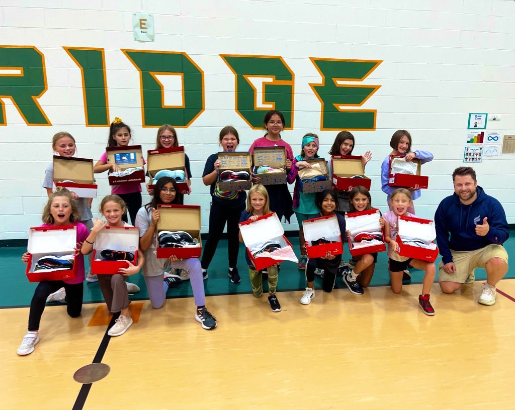 Our hearts are full. A HUGE thank you to Mr. Nick, <a href="/FleetFeetChgo/">Fleet Feet Chicago</a> &amp; <a href="/GOTR_Chicago/">Girls on the Run-Chicago</a> for gifting brand new shoes to our girls at practice today. We can't wait to break them in as we continue to train for our 5k in November! 👟💜