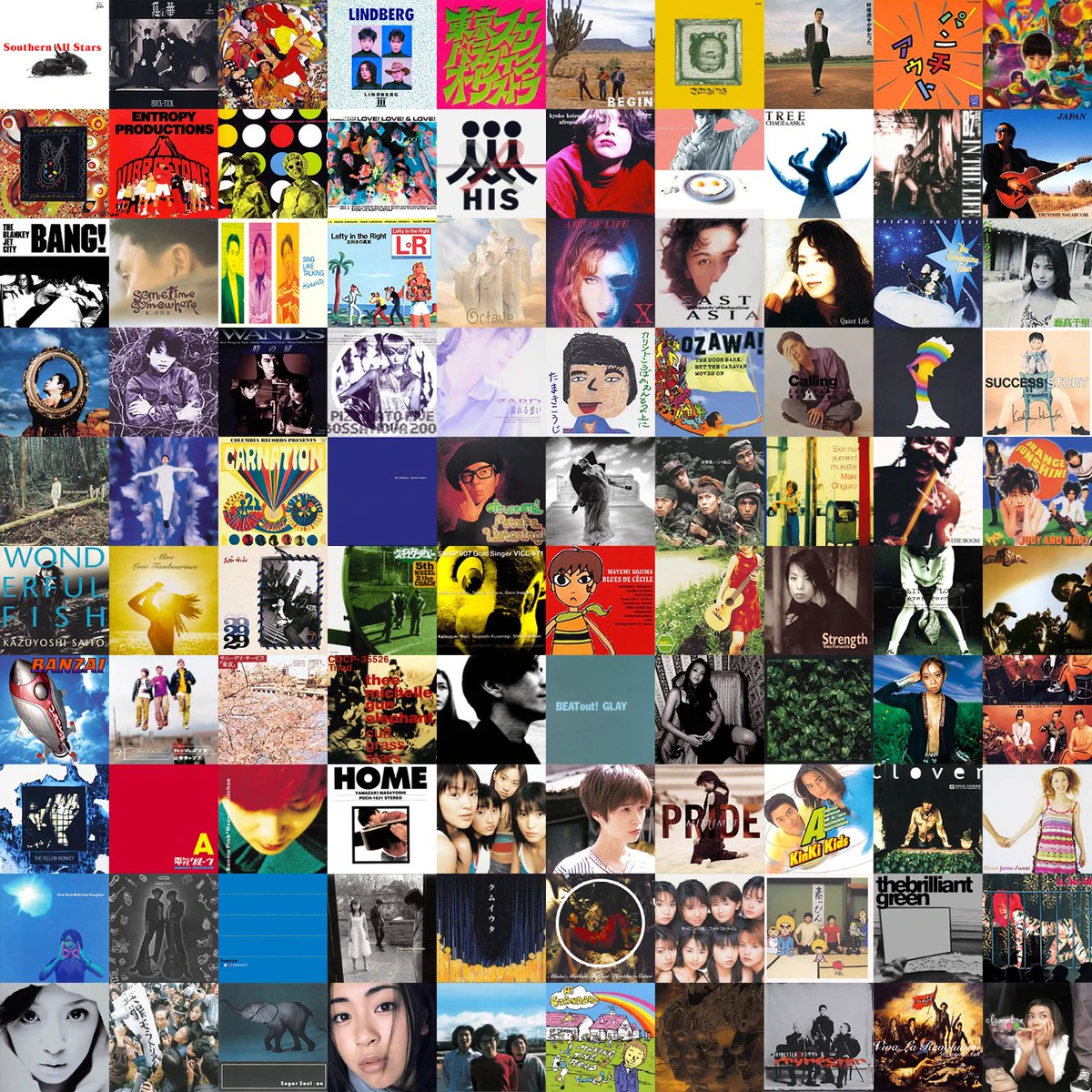 90年～2012年　J-POP　アルバムCD　大量 約60枚 栗本斉 ☆著書『「90年代J-POPの基本」がこの100枚でわかる