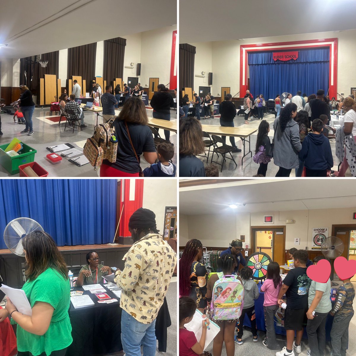 SenoraPeakeHTSD's tweet photo. What a great turnout at our @HTSD_Kuser Back-to-School night! Thank you to our community partners for joining us and supporting our @WeAreHTSD community! #EveryDayCounts #Buildingacommunityofone Together we can move mountains! https://t.co/30LLsyZkZY