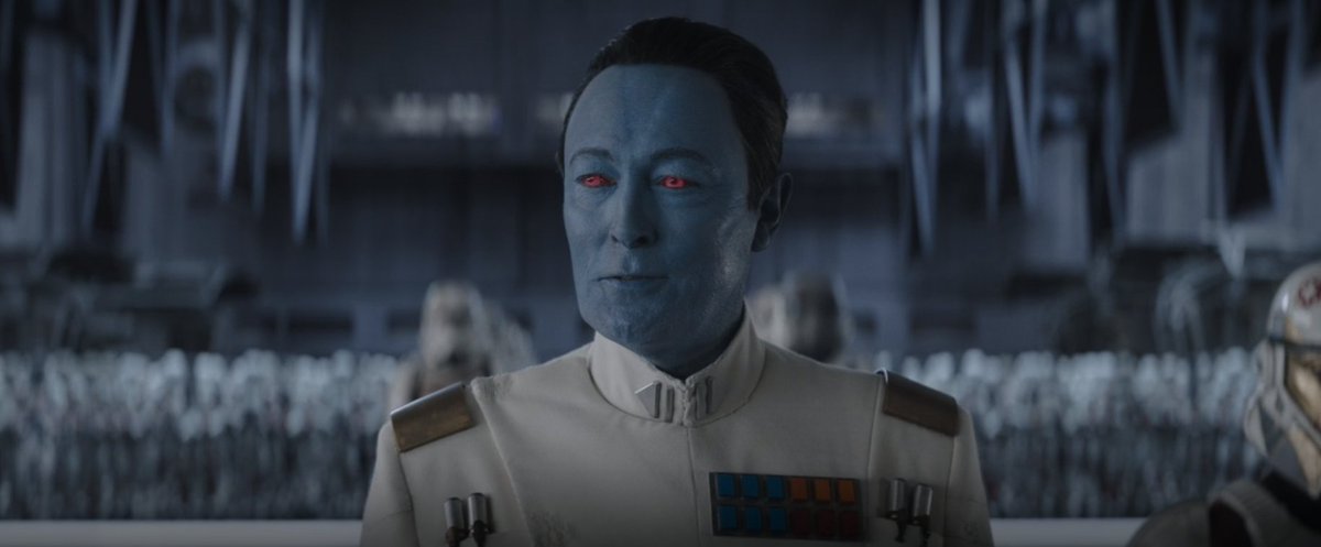 IllegalCai's tweet photo. GRAND ADMIRAL THRAWN IS BACK AFTER 5 YEARS AND WITH AN ARMY !! #Ahsoka https://t.co/WOxhXPJWDe