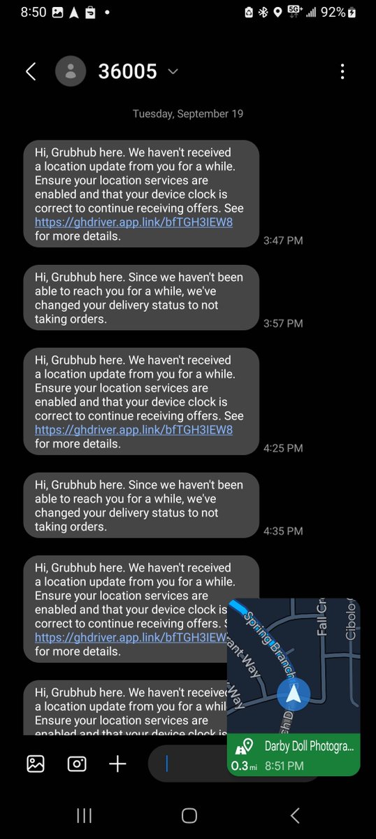 Jbonnette1977's tweet photo. @Grubhub @HowardMigdal 
Respectfully Sir,  I think they your IT software engineers need to fix a problem that's causing you GH to lose allot of money.  All troubleshooting does not remedy anything. GrubHub can't make money if they kick us off line at will. https://t.co/CgKIJxJc8u