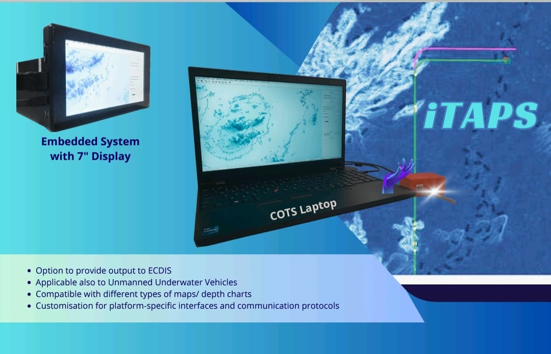 indiannavy's tweet photo. #iTAPS - an unconventional, hybrid navigation system.
Challenges to Submarine navigation at below periscope depths have been addressed in this #innovation from Inferigence Quotient.
Know more about it at #Swavlamban2023
#AatmaNirbharBharat
#NIIO #TDAC
@India_iDEX https://t.co/ftabLtaHCn