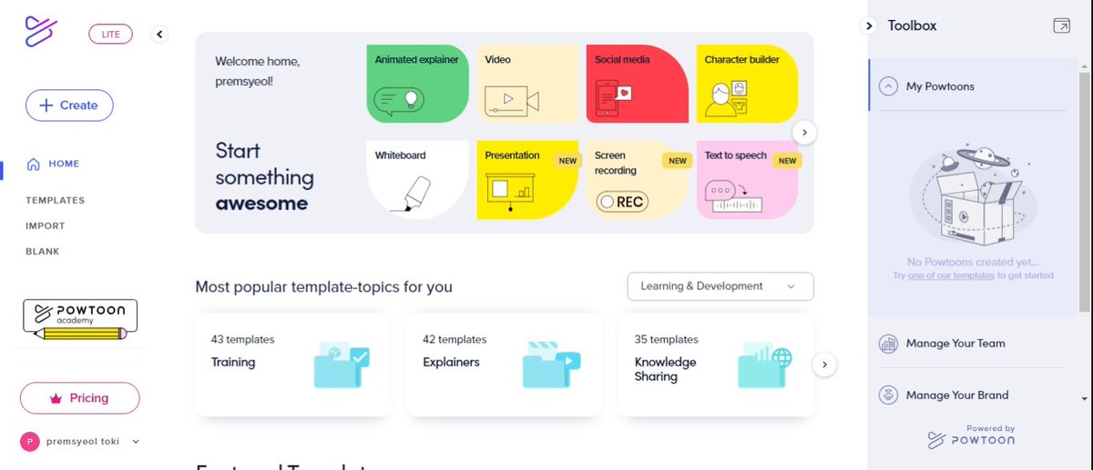 client_tle's tweet image. vouch for @ariprems_ for powtoon 1month! thank you