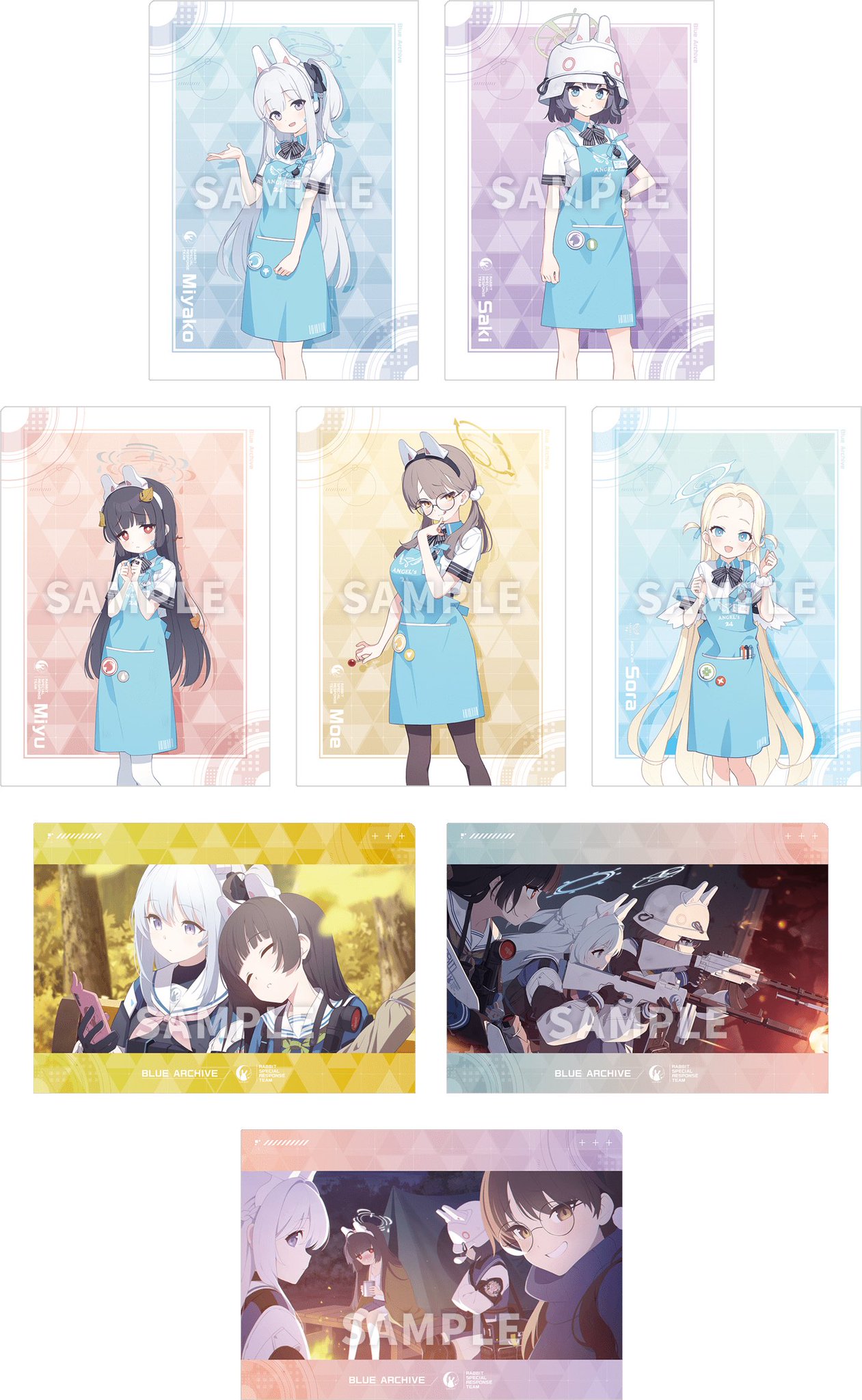 ブルーアーカイブ　ローソンコラボ　マグカップ　５種セット F6byMIrbwAAHkP7.jpg:large