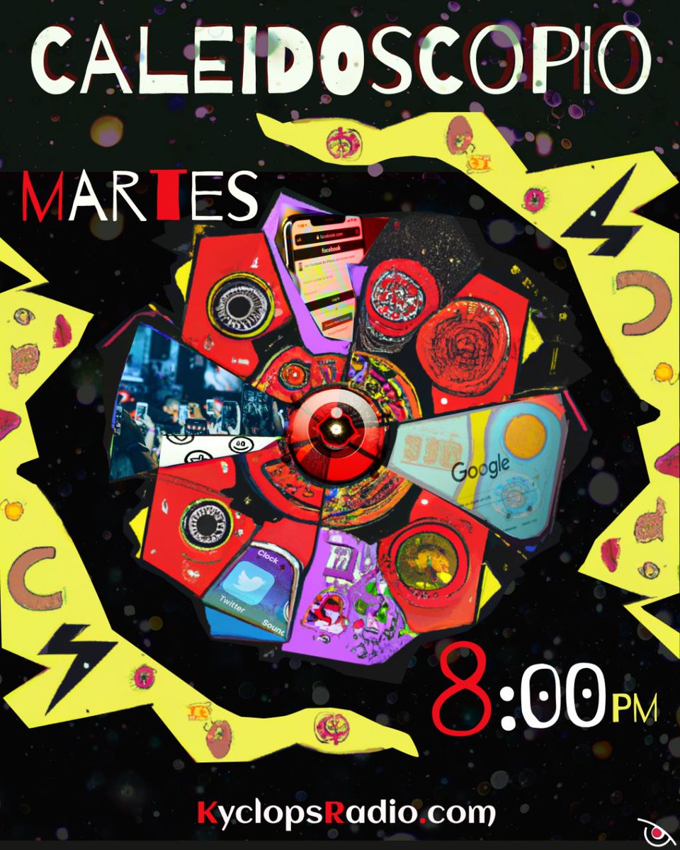 Esta noche en Caleidoscopio tendremos la compañía de una mujer que lleva el arte en las venas, conoce el proceso creativo Fatima Ramirez Te esperamos a las 8:00 de la noche por kyclopsradio.com/public/ #CaleidoscopioDice #RadioPorInternet #entrevista #talentomexicano #TalentoMexa