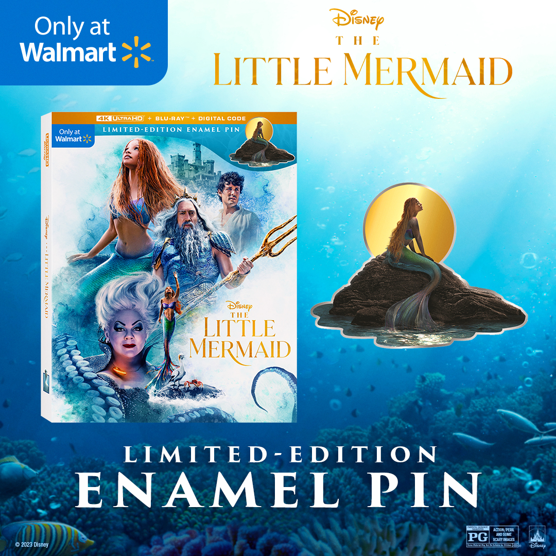 Look at this! Isn't it neat? Bring home these #TheLittleMermaid exclusives, only at @BestBuy and @Walmart. bit.ly/BuyTheLittleMe…