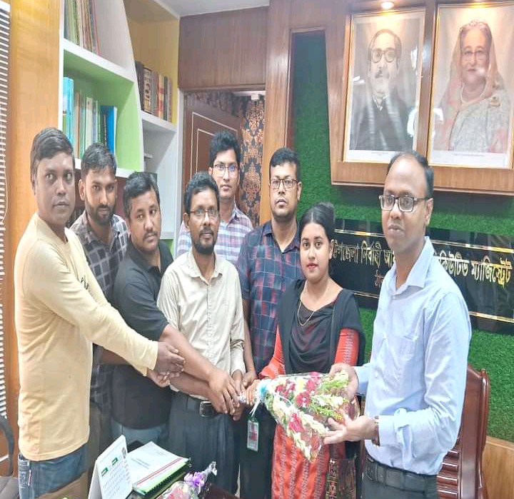 ঠাকুরগাঁওয়ে নবাগত ইউএনও’র সাথে অনলাইন প্রেসক্লাবের মতবিনিময়