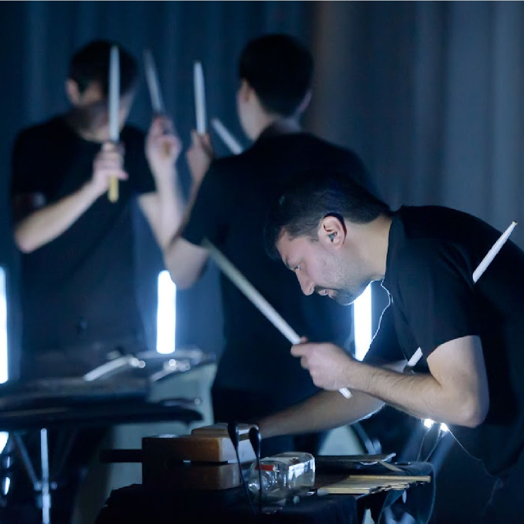 The New York Times calls 'Seven Pillars' “a lush, brooding celebration of noise," while music critic Michael Harley hails it as "one of the landmarks works of this century." Experience it this Friday, 8 pm at MATCH, performed by Sandbox Percussion. Tix: aperioamericas.org
