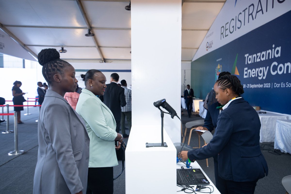 kapeto98's tweet photo. Welcome to the 5th edition of the Tanzania Energy Congress 2023! 🇹🇿

Registration and welcome coffee have officially begun where sponsors, exhibitors and delegates are enjoying some pre-summit networking. 

#TEC23 #TanzaniaEnergyCongress #Energy #Gas #dmgevents https://t.co/gtRV1LPCVU