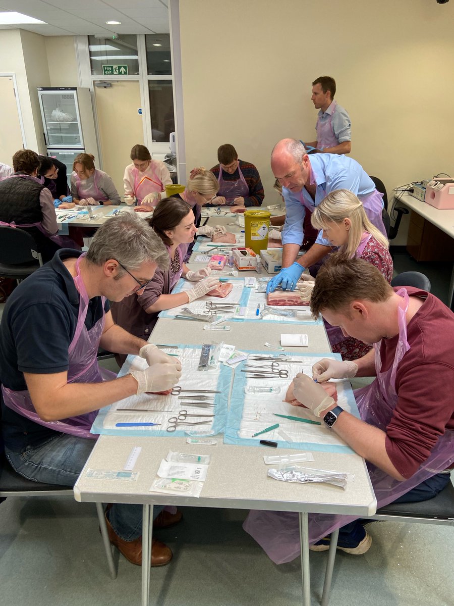 BGPERT's tweet image. Thank you to Dr Dan Lashbrook and Dr Kiran Singh for tutoring today at the introductory course to minor surgery in primary care.
It was great to have a really enthusiastic group, getting stuck into it and so much fun putting on this course again.