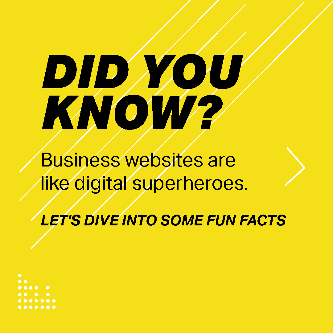 ITWDesignStudio's tweet photo. Discover some mind-boggling facts about business websites! Get ready to be amazed! 💡💻 #DoYouKnow #SmallBusinessWebsites #smallbusinessinbangalore
#websitedesigners #starttoday #startupindia https://t.co/8JayB8rq6r