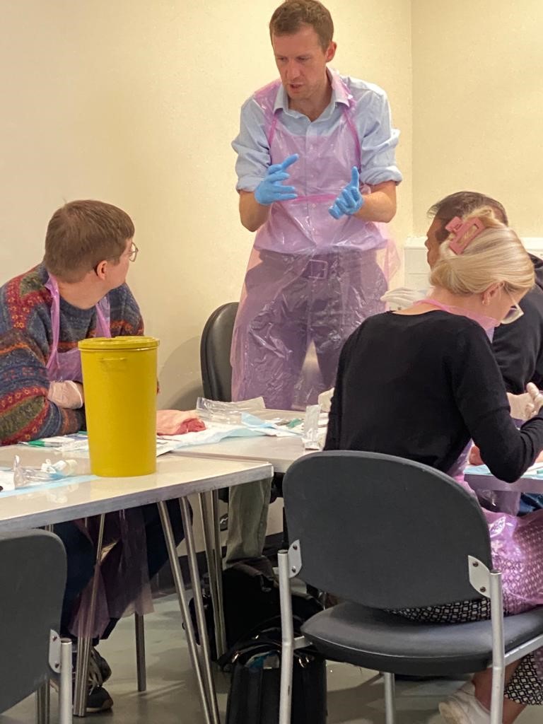 BGPERT's tweet image. Thank you to Dr Dan Lashbrook and Dr Kiran Singh for tutoring today at the introductory course to minor surgery in primary care.
It was great to have a really enthusiastic group, getting stuck into it and so much fun putting on this course again.
