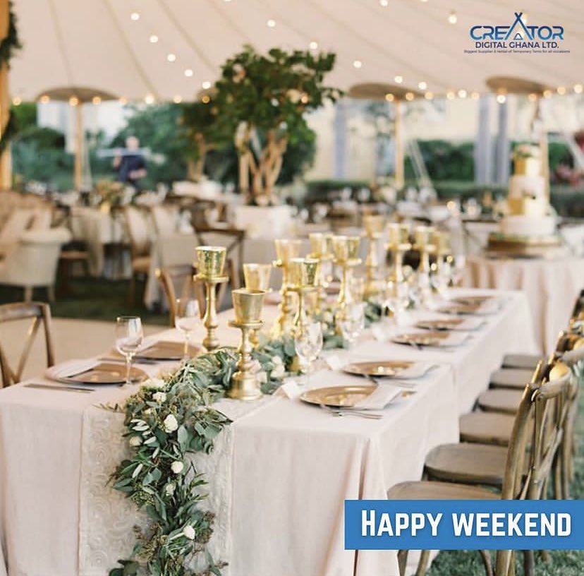 GhCreator's tweet photo. Planning an event this weekend? We've got you covered! Elevate your outdoor experience with our top-notch tents. Contact us today and let's make your weekend unforgettable!

Tel: +233246357032
https://t.co/4dKi2oXCzf
#tents #smalltents #largetents #temporarytents #cooling https://t.co/CLMP2AJIeB