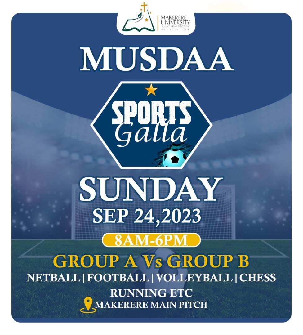 The Sports Day is right here
Come Sunday