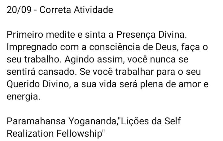 Meditando na sabedoria de Paramahansa Yogananda (@meditacaovp) on Twitter photo 