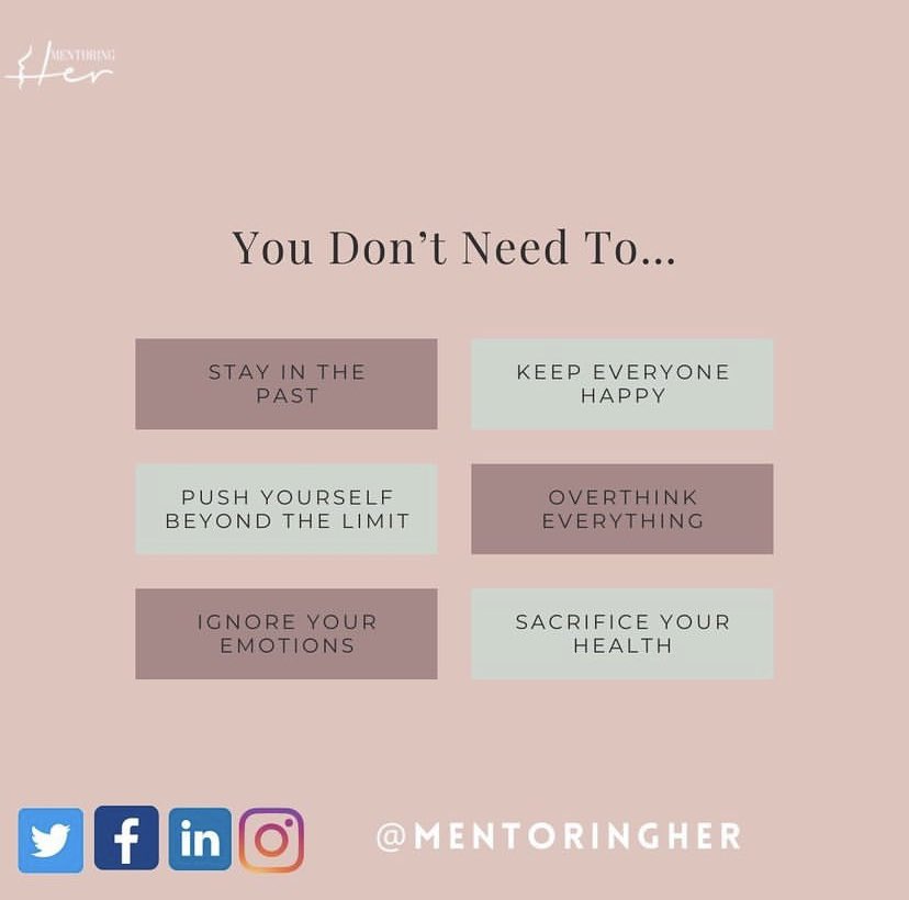Where we push ourselves to the wall just to pour out to others. Here’s to remind you that you can’t pour from an empty cup, you’re human first before anything else, so rest and reset your minds with these tips. Mentoring Her truly cares✨ 

#rest #mentoringyouth #mentoringher