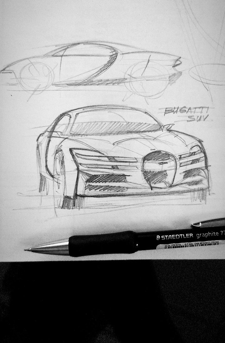 Bugatti SUV Sketch.
#Bugatti
#CarSketch