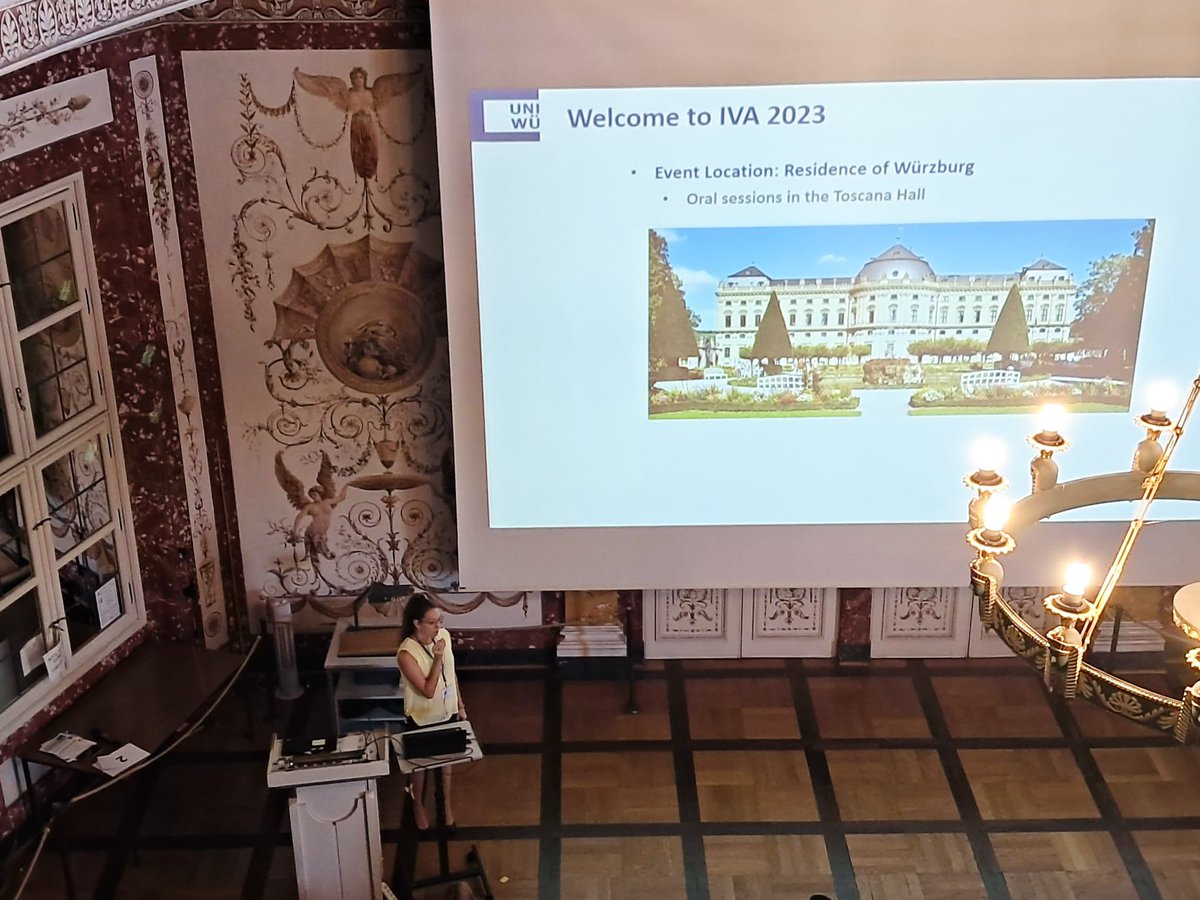 IVA‘s official opening session by Birgit Lugrin just started 🙌🏼