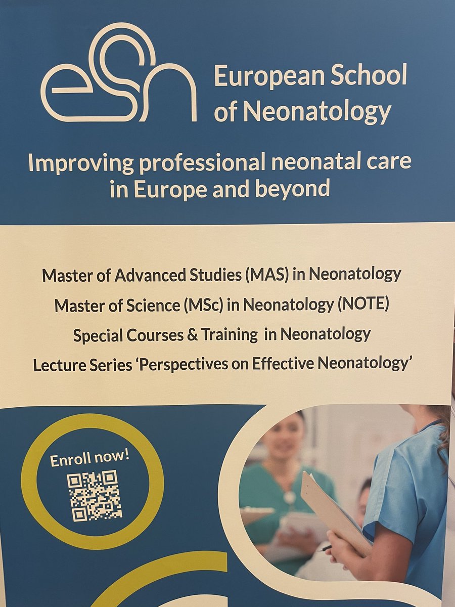 Dr Vicky Payne (@vickypayne) on Twitter photo If you’re interested in furthering your neonatal education, including a flexible online MSc in Neonatology via <a href="/NeonatalNOTE/">NOTE</a> come say hi 👋🏻 at <a href="/JENS_Congress/">jENS Congress: joint European Neonatal Societies</a> We would love to meet (in-person) our current (& future!) students!
Developed in conjunction with <a href="/HSciences/">Health Sciences, UoS</a> <a href="/ESPR_ESN/">European Society for Paediatric Research (ESPR)</a> If you’re interested in furthering your neonatal education, including a flexible online MSc in Neonatology via <a href="/NeonatalNOTE/">NOTE</a> come say hi 👋🏻 at <a href="/JENS_Congress/">jENS Congress: joint European Neonatal Societies</a> We would love to meet (in-person) our current (& future!) students!
Developed in conjunction with <a href="/HSciences/">Health Sciences, UoS</a> <a href="/ESPR_ESN/">European Society for Paediatric Research (ESPR)</a>