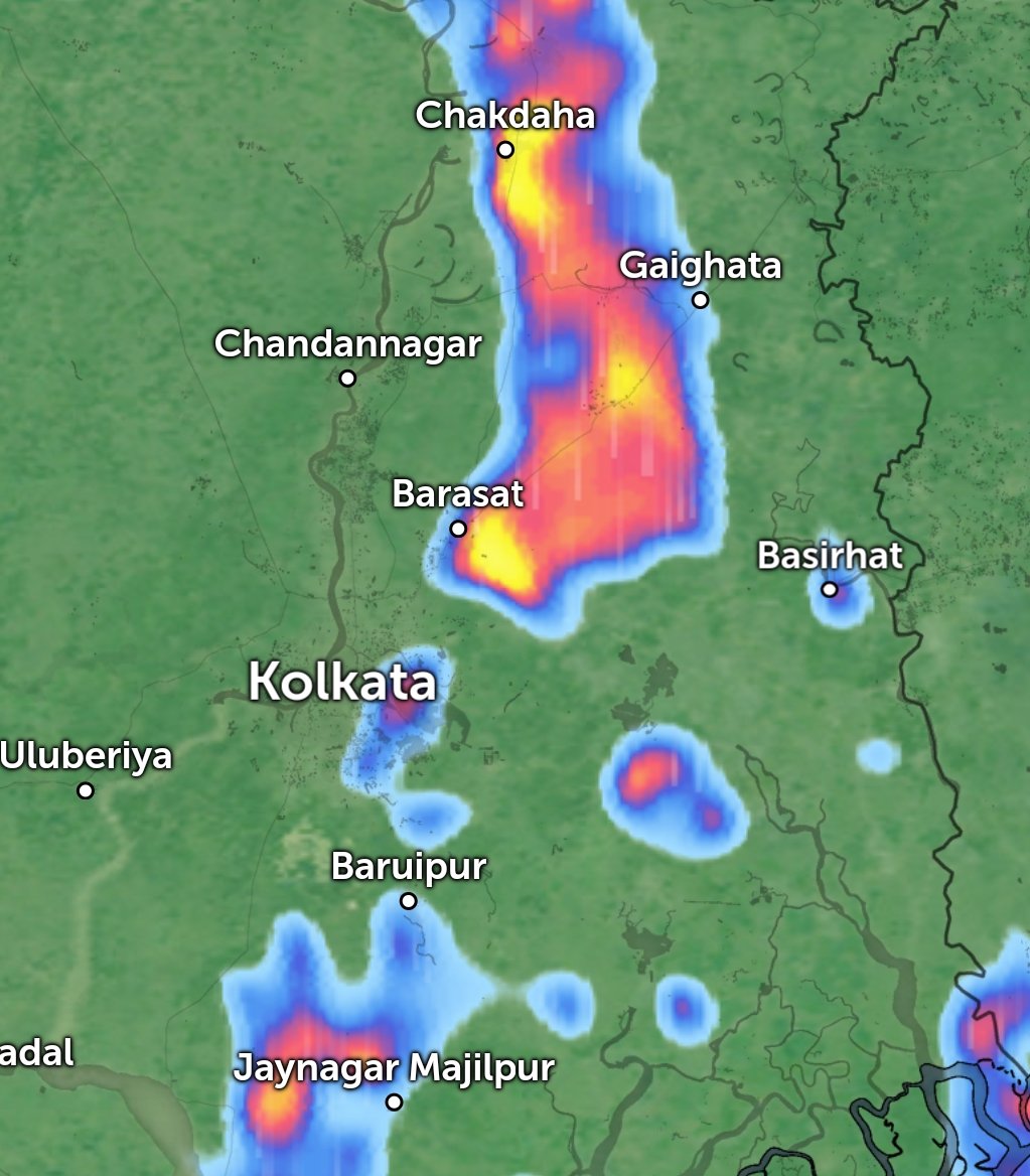 jackson10755839's tweet photo. ⚠️🔴 #Observation Last LPA #97B Movement Going Toward West Bengal As We Said Earlier Near #Digha
⚠️Monsoon Trough Near Daltonganj
⚠️ Extremely Widespread Rainfall Possible Over #WestBengal #Kolkata #Jharkhand #Bihar #Odisha #Uttarpradesh #Nepal With Gusty Wind 45 kmph https://t.co/hvyqbTa54F