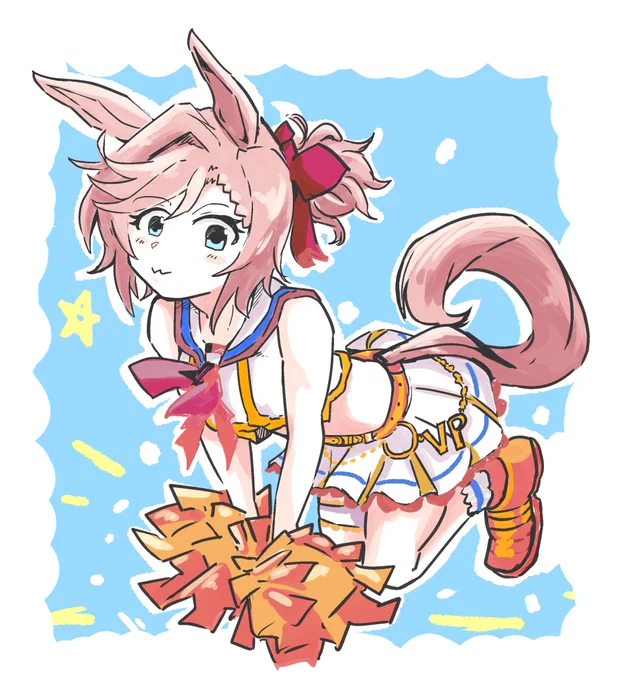チア衣装#ウマ娘 #ヴェニュスパーク 
