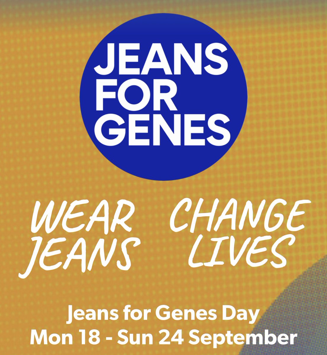 Renfrew Science (@renfrewscience) on Twitter photo This week our S1 have been taking part in a research project into different genetic disorders as part of <a href="/jeansforgenes/">Jeans for Genes UK</a> week.
Thursday (21st) will be a non-uniform day and we encourage all pupils to come to school wearing a pair of jeans, donating £1 to a good cause 𧬠This week our S1 have been taking part in a research project into different genetic disorders as part of <a href="/jeansforgenes/">Jeans for Genes UK</a> week.
Thursday (21st) will be a non-uniform day and we encourage all pupils to come to school wearing a pair of jeans, donating Β£1 to a good cause π§¬
