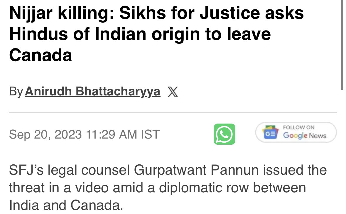 financialvines's tweet photo. Bas yeh hi dekhna reh gaya tha! Sad state of affairs. 

The stockmarket in India fell today and this is just the starting. If this continues, we might see new lows. 

#canada #khalistan https://t.co/12jU6L9EAV