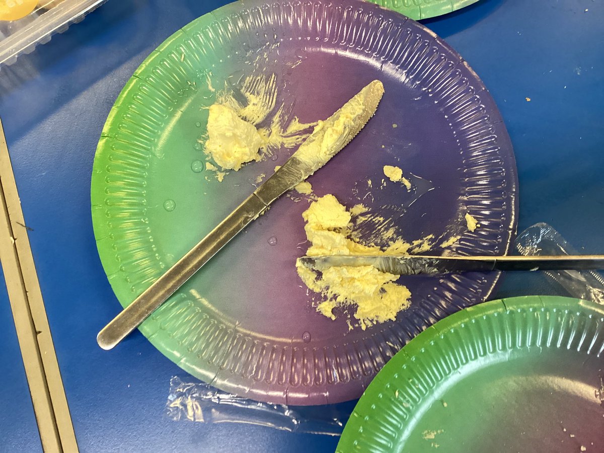 We attempted to make butter and almost gave up but one child was adamant we could do it and a minute later, butter started to form! They then chose to either make a sandwich or have toast to try it. Great skills learned today. It was yummy! <a href="/FernieleaSchool/">Fernielea School</a>