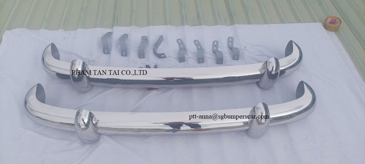 AnnaNgu13959612's tweet image. Borgward Hansa Stainless Steel Bumper
#Borgward, #Hansa, #Bumper, #PttBumper
Pham Tan Tai Co.,LTD
WhatsApp: +84962709762
Email: ptt-anna@sgbumperscar.com