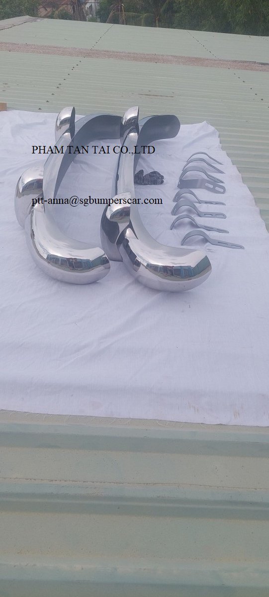 AnnaNgu13959612's tweet image. Borgward Hansa Stainless Steel Bumper
#Borgward, #Hansa, #Bumper, #PttBumper
Pham Tan Tai Co.,LTD
WhatsApp: +84962709762
Email: ptt-anna@sgbumperscar.com