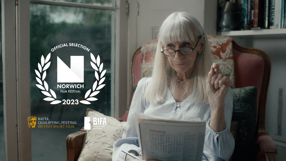 Our wonderful  film _ELICIT_  has been selected for @BAFTA and  @BIFA_film  qualifying @norwichfilmfest

Director: @StachaHicks
DOP:@neal_parsons
Cast #PaulBarber #ritatushingham #emilyfairn @MrAJGordon
Go Team
@136_films @GeneraFilms 
@Oh_No_Im_Dead
@zazza_sound
@MartyJWebb