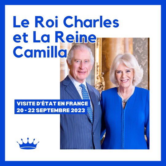 MennaRawlings's tweet photo. C’est le grand jour ! 

Nous avons tellement hâte de la visite d’état du Roi Charles et la Reine Camilla qui commence aujourd’hui ! 🇬🇧🇫🇷

#VisiteRoyale #RoyalVisitFrance https://t.co/Cky5Rgc9RQ