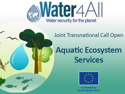 📣Call on #water security open💧 The @Water4AllEU Partnership is looking for #research projects focusing on aquatic #ecosystems including inland surface water, groundwater, transitional & coastal water Submit your pre-proposal by 13.11 🔗bit.ly/3EBiMr7 #EUGreenDeal