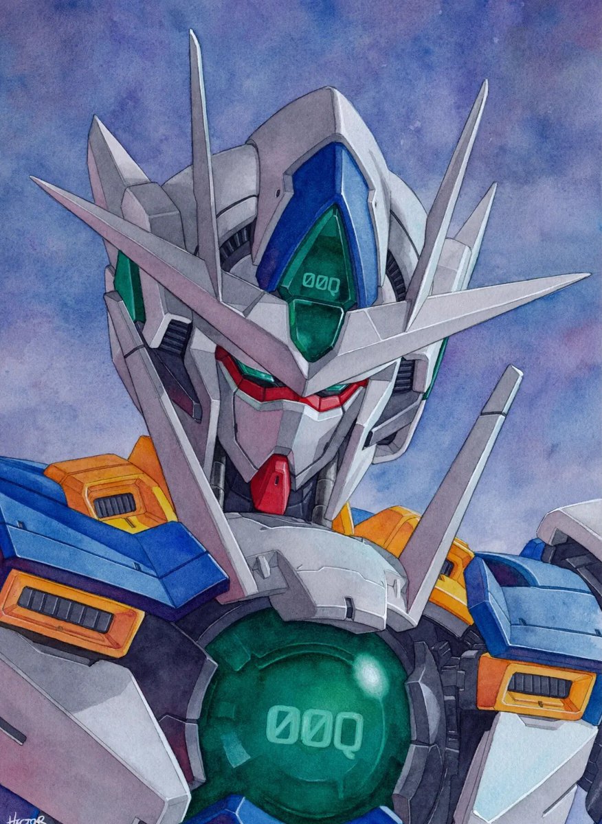 Gundam Qant | Hector Trunnec | @Trunnec artstation.com/artwork/04BRR8