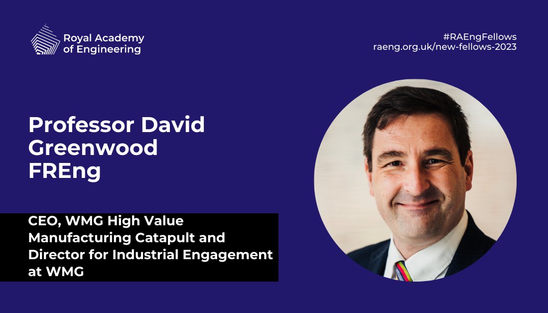 <a href="/OfficialUoM/">The University of Manchester</a> <a href="/consultarc/">Abbott Risk Consulting</a> <a href="/Leonardo_live/">Leonardo</a> <a href="/OxfordMaterials/">Oxford Materials</a> <a href="/imperialcollege/">Imperial College London</a> <a href="/sheffielduni/">The University of Sheffield</a> <a href="/LucyCavColl/">Lucy Cavendish College</a> <a href="/cu_mat/">Cambridge Materials</a> <a href="/ClinchMichael/">Michael Clinch</a> <a href="/profrichdawson/">Richard Dawson FREng</a> <a href="/DeavesRob/">Rob Deaves</a> <a href="/unibirmingham/">Uni of Birmingham</a> <a href="/Dyson/">Dyson</a> <a href="/ImperialDyson/">Dyson School of Design Engineering</a> <a href="/Cambridge_Uni/">Cambridge University</a> <a href="/Cambridge_Eng/">Engineering Dept</a> <a href="/Cambridgesolid1/">Cambridge_Solid_Mechanics</a> @johnadownes @sserenewables <a href="/SSE/">SSE - A Better World of Energy</a> <a href="/RoyalAirForce/">Royal Air Force</a> <a href="/EdinburghUni/">The University of Edinburgh</a> <a href="/covcampus/">Coventry University</a> @Altair_Inc <a href="/affrangi/">Prof Alejandro Frangi FREng</a> <a href="/FBMH_UoM/">UoM Biology, Medicine and Health</a> <a href="/UoMSciEng/">UoM Science and Engineering</a> <a href="/UKNNL/">United Kingdom National Nuclear Laboratory</a> <a href="/Hitachi/">Hitachi</a> <a href="/NGBaileyUK/">NG Bailey</a> <a href="/EnergyFuturesIC/">Energy Futures Lab</a> <a href="/jointhewla/">The WLA (Women Leaders Association)</a> <a href="/QMUL/">Queen Mary University of London</a> <a href="/veritoneinc/">Veritone</a> New Fellow: Professor David Greenwood has contributed to many major low-carbon transport policy outcomes including innovation in engines, thermal systems and hybrid vehicles. <a href="/HVM_Catapult/">High Value Manufacturing Catapult</a> buff.ly/3ZkLbeO #RAEngFellows