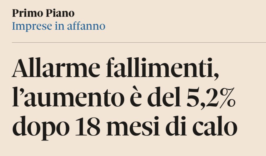 elia_acciai's tweet image. #Fallimenti: aumento medio dell’1,5%, che sale al 5,2% nell’area manifatturiera (secondo trimestre 2023 rispetto allo stesso periodo del 2022)

Cause: #consumi più deboli e #investimenti frenati dall’aumento dei #tassi