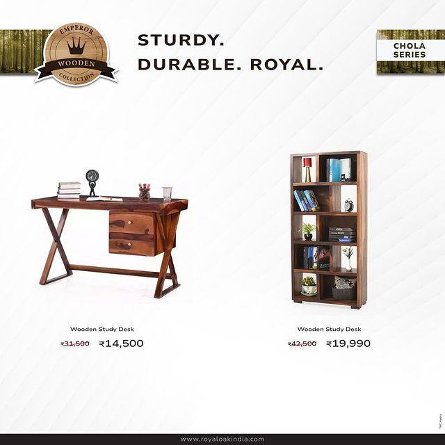RoyaloakErode's tweet photo. Our captivating Emperor wooden furniture collection , Discover the allure &amp; natural beauty of these Solid Wood pieces, Elevate your space with Royaloak Furniture!! Shop now in #Royaloak_Furniture_Erode , Call &amp; WhatsApp : 8870 888 578
#royaloak #furniture #erode
#cholawooden https://t.co/5mBLS5tVN0