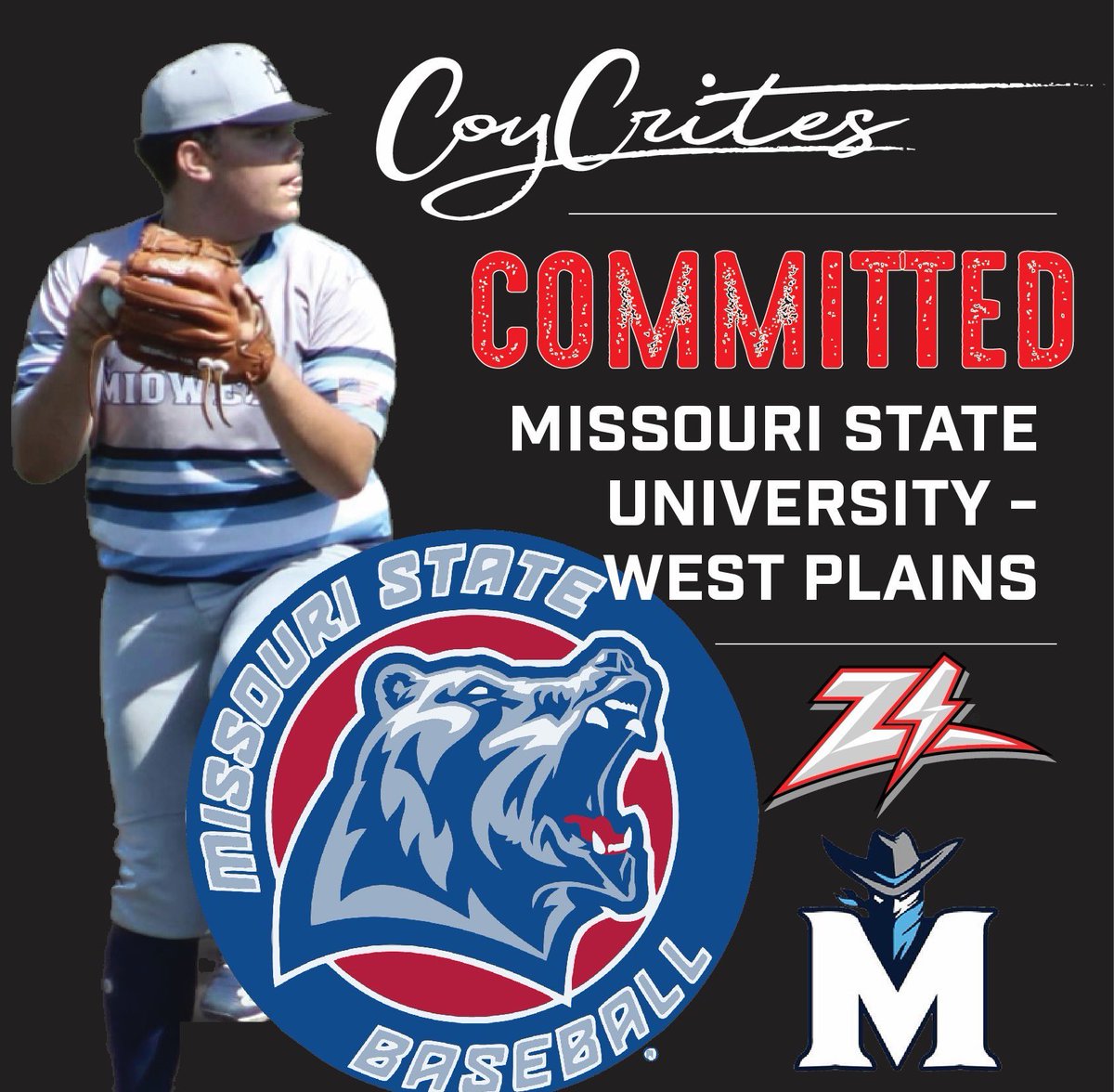 I am excited to announce my commitment to MSU-WP to continue my athletic and academic career! I would like to thank God, my family, friends, teammates and coaches. I would also like to thank Coach Tharp for the opportunity! #gogrizzlies🐻